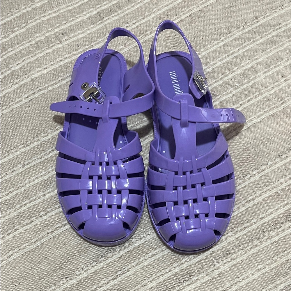 Mini Melissa Lavender Jelly Shoes